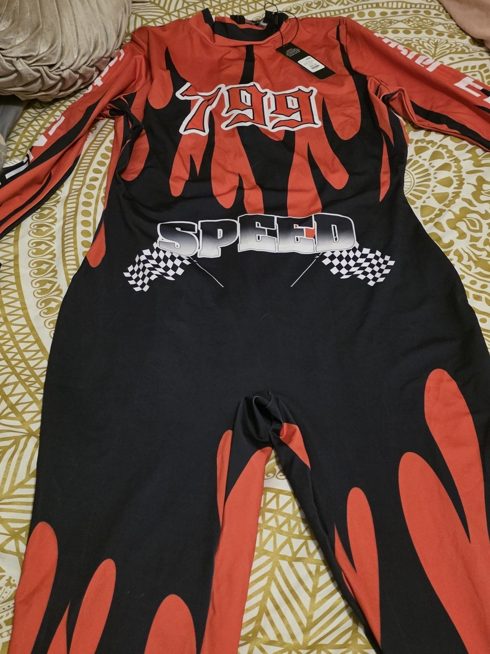 Woman Red&black Jumsuit